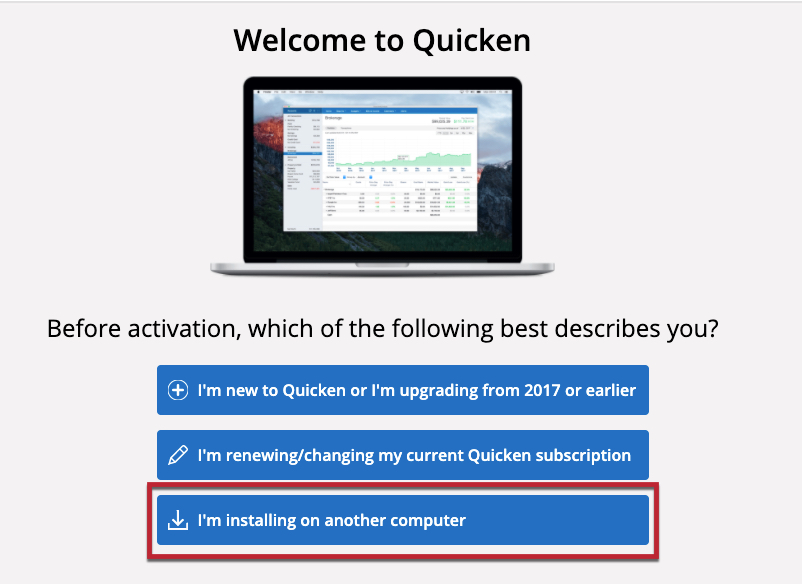 How do I download and install or reinstall my Quicken